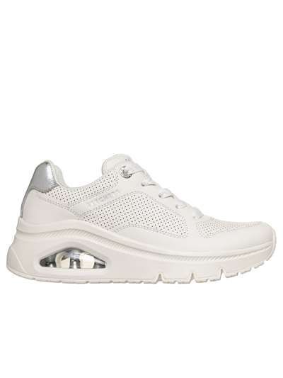 Skechers 177767 UNO ICON Bianco Scarpe Donna 