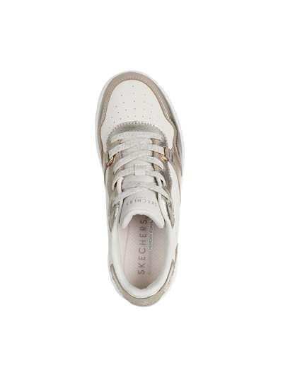 Skechers 177817 UNO CTL Bianco/oro Scarpe Donna 