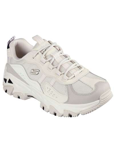 Skechers 180128 D LITES Avorio Scarpe Donna 