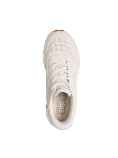 Skechers 190113 UNO GLIDE Bianco Scarpe Donna 