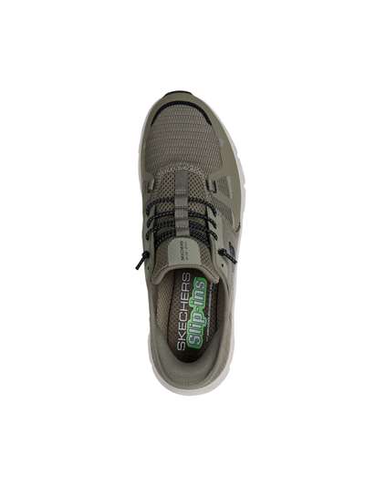 Skechers 232930 GLIDE STEP Verde Scarpe Uomo 