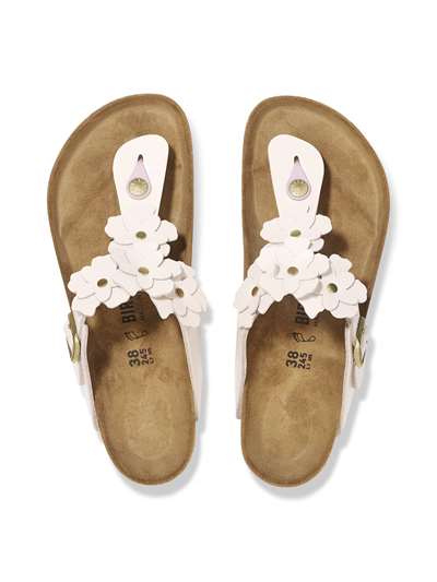 Birkenstock GIZEH FLOWERS Rosa Scarpe Unisex 