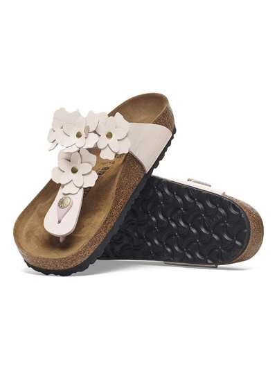 Birkenstock GIZEH FLOWERS Rosa Scarpe Unisex 