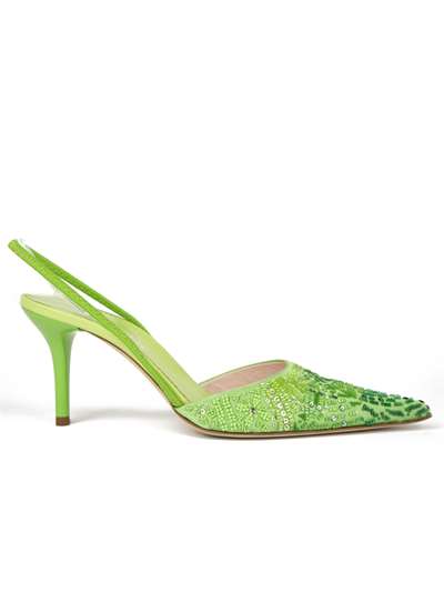 Martine Clay 316 Verde Scarpe Donna 